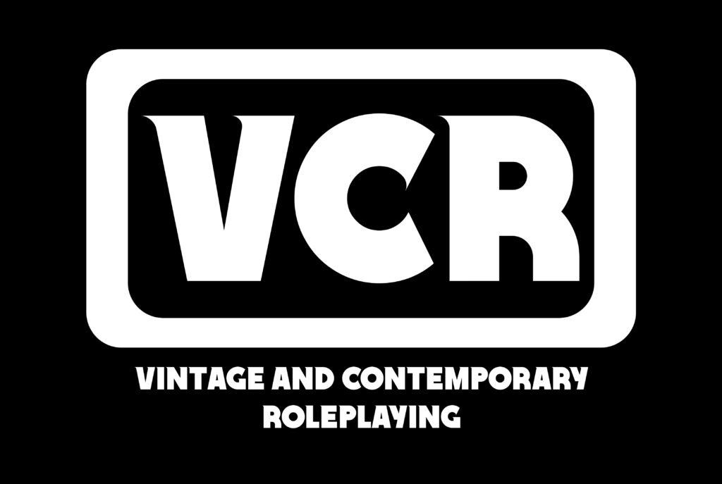 VCR Vintage and Contemporary Roleplaying Logo