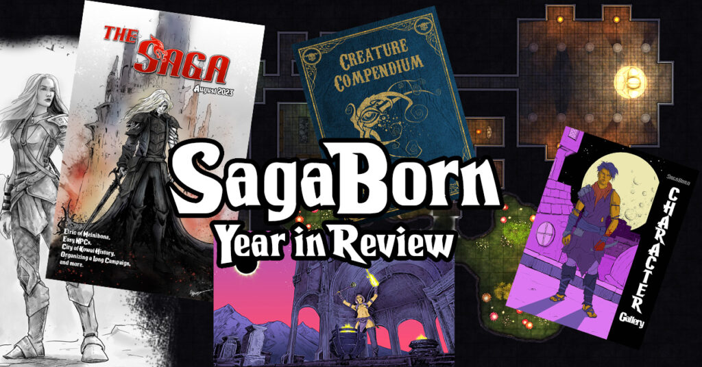SagaBorn Year in Review