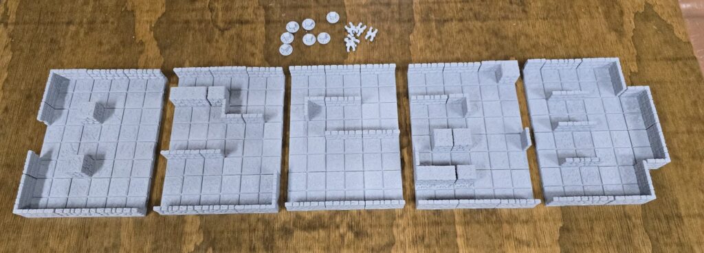 Escape! The Devouring Ooze Game Tiles